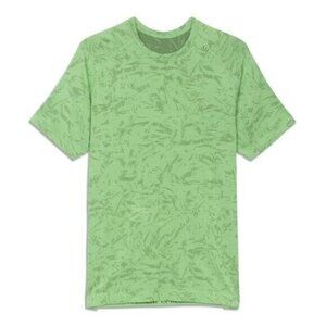 Lululemon Metal Vent Tech Short Sleeve 2.0 Shirt Mens XXL Green Gray Camo Mesh